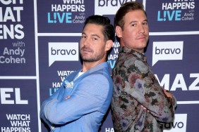 Craig Conover and Austen Kroll at Watch What Happens Live