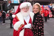 Dorinda Medley and Santa Claus