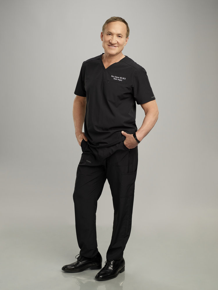 Dr. Terry Dubrow in scrubs