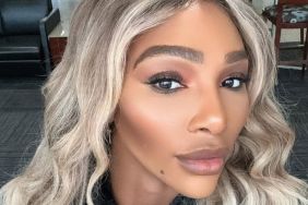 Serena Williams poolside photos