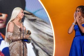 Beyoncé accepts the Album of the Year award for "COWBOY CARTER" onstage with Blue Ivy Carter at the 67th annual GRAMMY Awards on February 02, 2025 in Los Angeles, California.