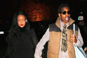 Rihanna and ASAP Rocky are seen on December 17, 2024 in Los Angeles, California.