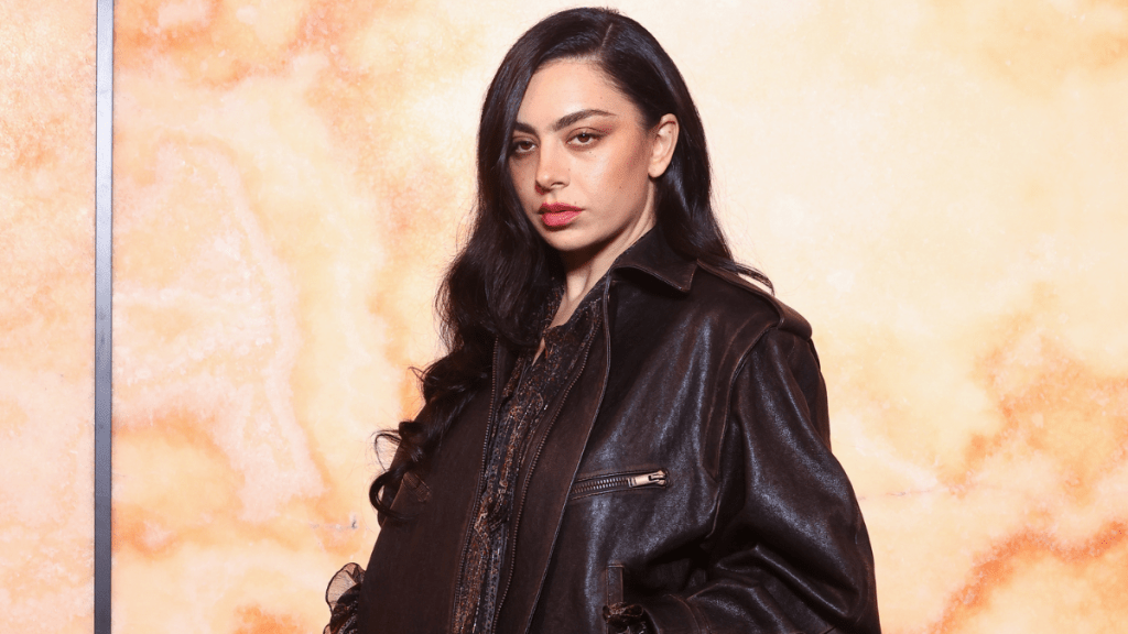 Charli XCX lighter fan smoke Paris video