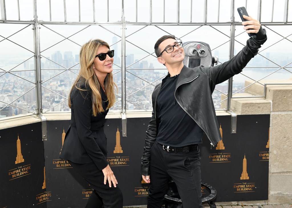 Nina Garcia and Christian Siriano