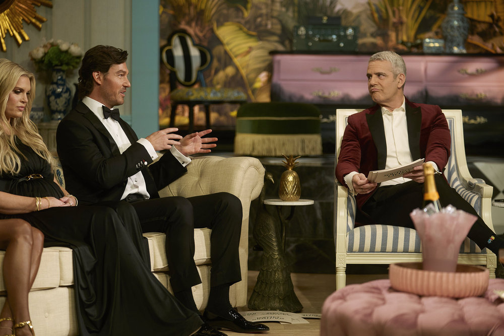 Craig Conover and Andy Cohen 