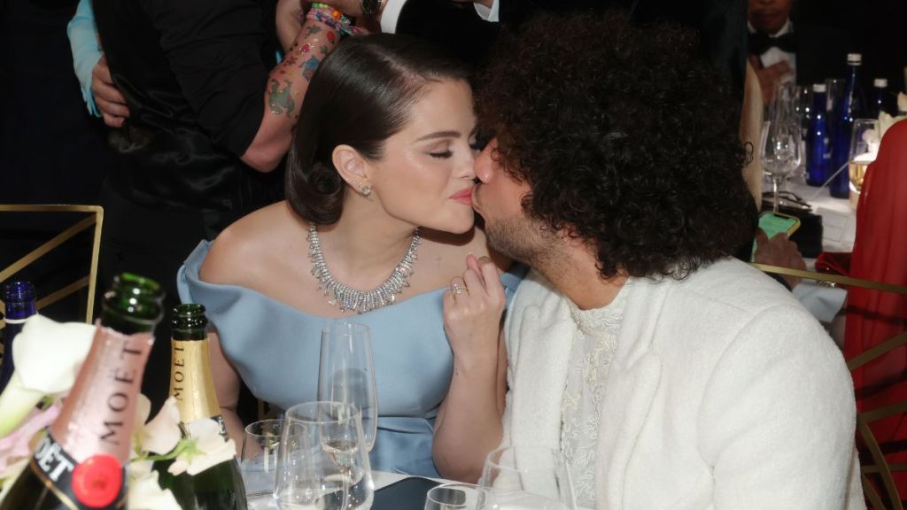 Selena Gomez Benny Blanco first kiss