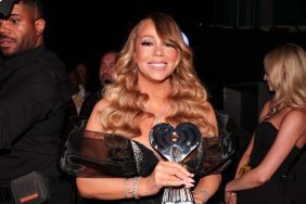 Mariah Carey at the 2025 iHeartRadio Music Awards held at the Dolby Theatre on March 17, 2025 in Los Angeles, California.
