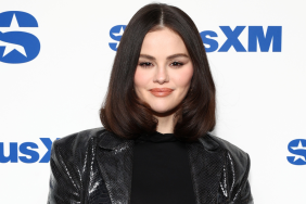 Selena Gomez visits the SiriusXM Studios on March 25, 2025 in New York City.