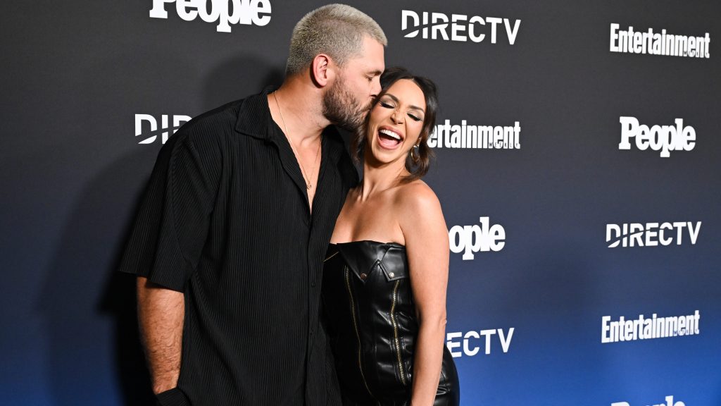 Brock Davies and Scheana Shay