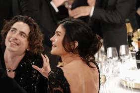 Timothee Chalamet and Kylie Jenner at the 81st Annual Golden Globe Awards