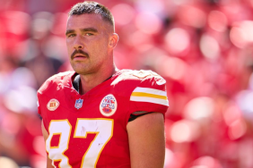 Travis Kelce at GEHA Field at Arrowhead Stadium