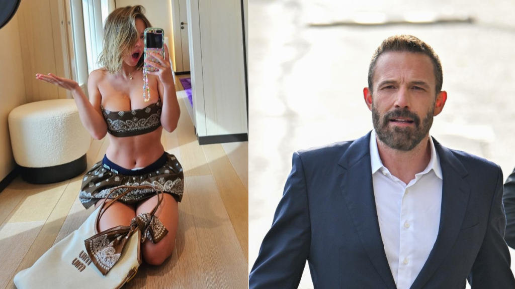 Sydney Sweeney and Ben Affleck