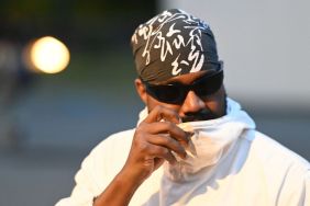 Kanye West attends the Anonymous Club fashion show during Berlin Fashion Week SS25 at Tempodrom on July 1, 2024 in Berlin, Germany.