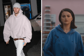 Justin Bieber is seen on February 2, 2025 in New York City.