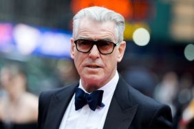 Pierce Brosnan at the "Good Night, and Good Luck," Opening Night on April 03, 2025 in New York, New York.
