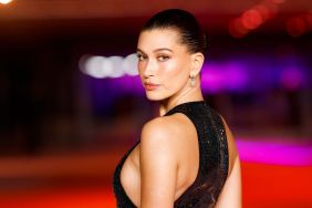 Hailey Bieber attends the Academy Museum of Motion Pictures 3rd Annual Gala Presented by Rolex at Academy Museum of Motion Pictures on December 03, 2023 in Los Angeles, California.