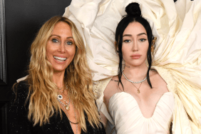 Tish Cyrus and Noah Cyrus attend the 63rd Annual GRAMMY Awards at Los Angeles Convention Center on March 14, 2021 in Los Angeles, California.