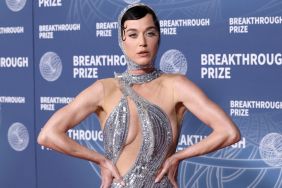 Katy Perry attends the 11th Breakthrough Prize Ceremony at Barker Hangar on April 05, 2025 in Santa Monica, California.