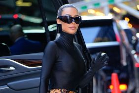 Kim Kardashian arrives at GMA on September 20, 2022 in New York City.