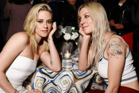 (L-R) Kristen Stewart and Dylan Meyer attend The Hollywood Reporter Nominees Night presented by IHG Hotels and Resorts at Spago on March 07, 2022 in Beverly Hills, California.