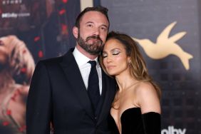 Ben Affleck and Jennifer Lopez attend the Los Angeles premiere of Amazon MGM Studios "This Is Me...Now: A Love Story" at Dolby Theatre on February 13, 2024 in Hollywood, California.