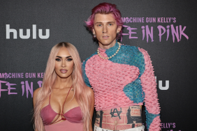 Megan Fox and Colson Baker "Machine Gun Kelly" attend "Machine Gun Kelly's Life In Pink" premiere at on June 27, 2022 in New York City.