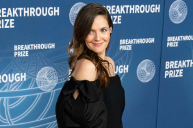 Drew Barrymore attends the 2025 Breakthrough Prize Ceremony at Barker Hangar on April 05, 2025 in Santa Monica, California.