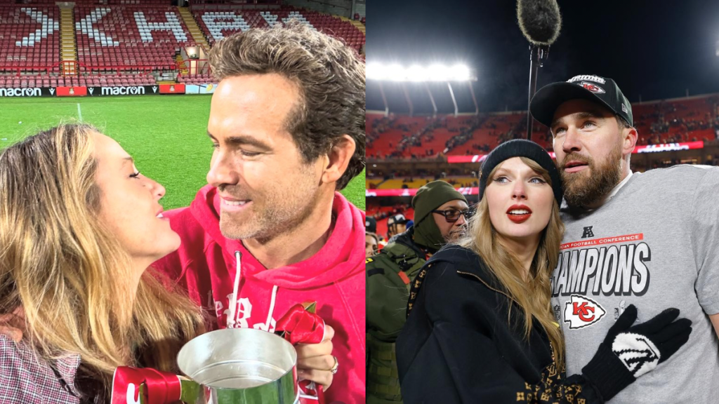 Travis Kelce Taylor Swift Ryan Reynolds