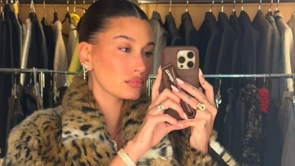 Hailey Bieber child birth story Vogue interview