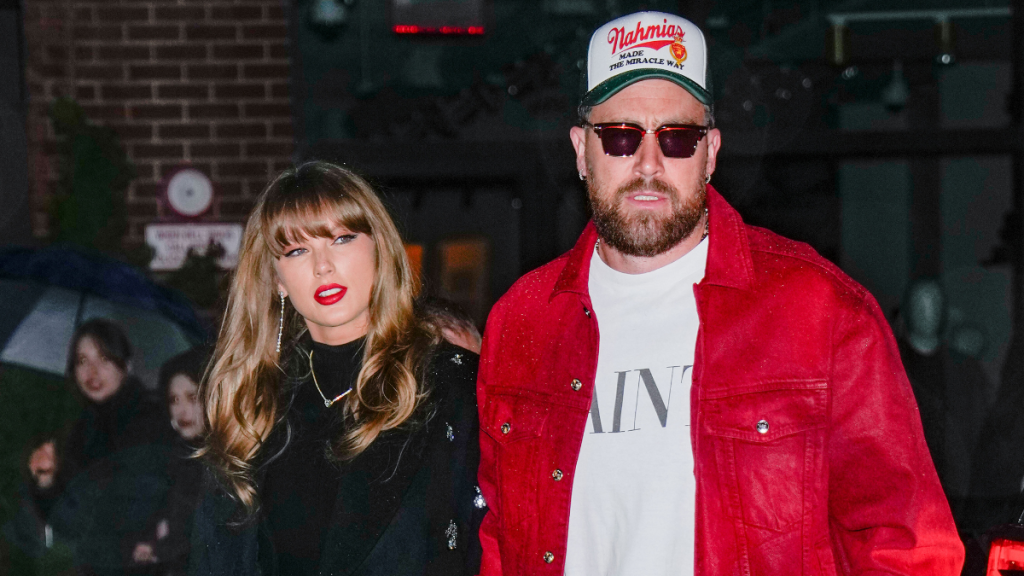 Travis Kelce Taylor Swift AMAs 2025 dad Ed Kelce