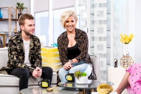 Chase and Savannah Chrisley on the set of E!'s Daily Pop
