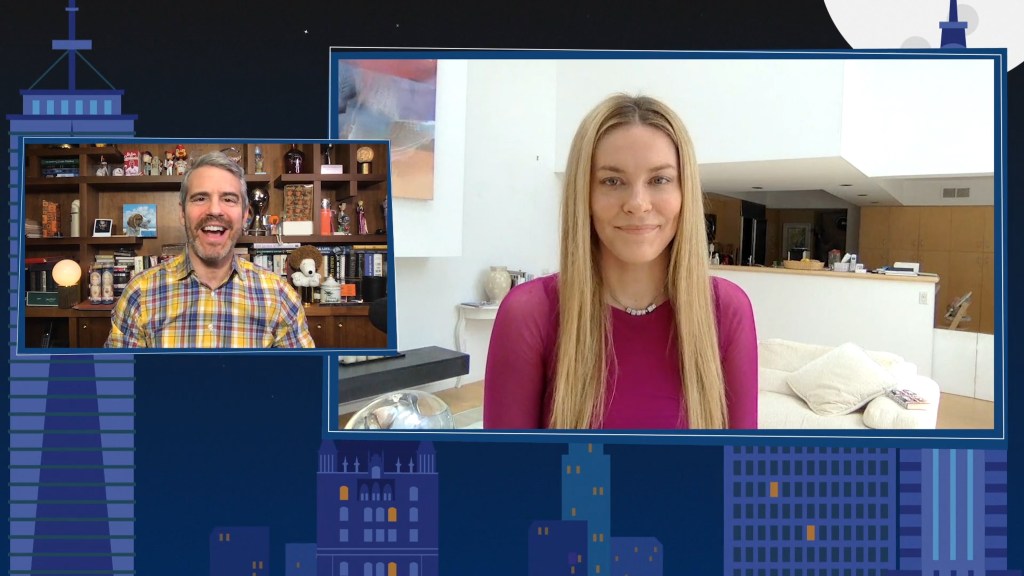 Andy Cohen and Leah McSweeney