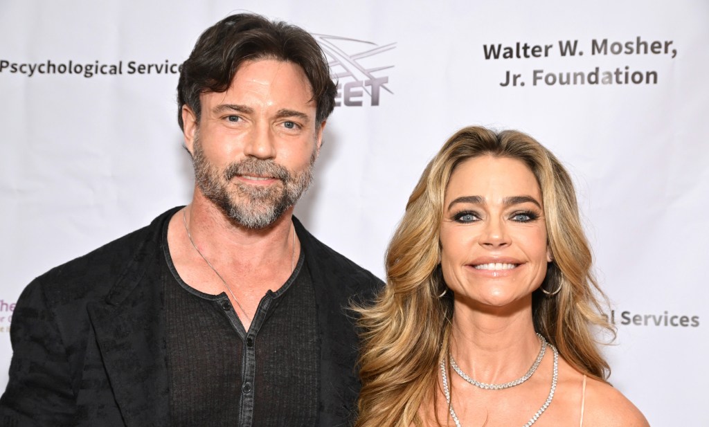 Denise Richards with husband Aaron Phypers