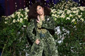 Cardi B attends the 2025 Met Gala Celebrating "Superfine: Tailoring Black Style" at Metropolitan Museum of Art on May 05, 2025 in New York City.