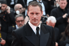 Alexander Skarsgård walks the red carpet at the premiere of the film "The Phoenician Scheme" at the 78th Cannes International Film Festival.
