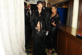 Rihanna attends A$AP Rocky Met Gala After After Party at Jean's