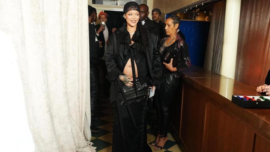 Rihanna attends A$AP Rocky Met Gala After After Party at Jean's