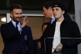 David and Brooklyn Beckham
