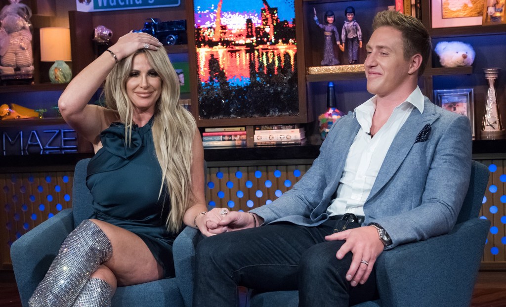 Kim Zolciak and Kroy Biermann on WWHL