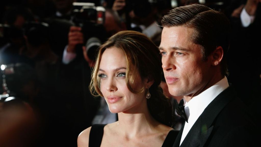 Actors Brad Pitt and Angelina Jolie attend the premiere for the film "A Mighty Heart" at the Palais des Festivals during the 60th International Cannes Film Festival on May 21, 2007 in Cannes, France.