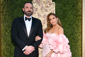 Ben Affleck and Jennifer Lopez at the 81st Golden Globe Awards held at the Beverly Hilton Hotel on January 7, 2024 in Beverly Hills, California.
