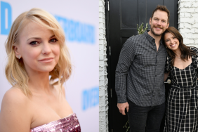Anna Faris attends the premiere of Lionsgate and Pantelion Film's "Overboard" at Regency Village Theatre on April 30, 2018 in Westwood, California, Chris Pratt and Katherine Schwarzenegger attend Cleobella x Katherine Schwarzenegger event at The Coast Lounge at Palisades Villages on November 04, 2023 in Pacific Palisades, California