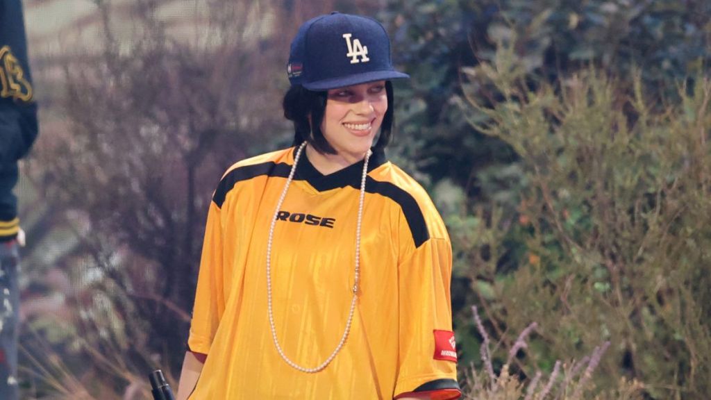 Billie Eilish performs onstage during the 67th GRAMMY Awards at Crypto.com Arena on February 02, 2025 in Los Angeles, California