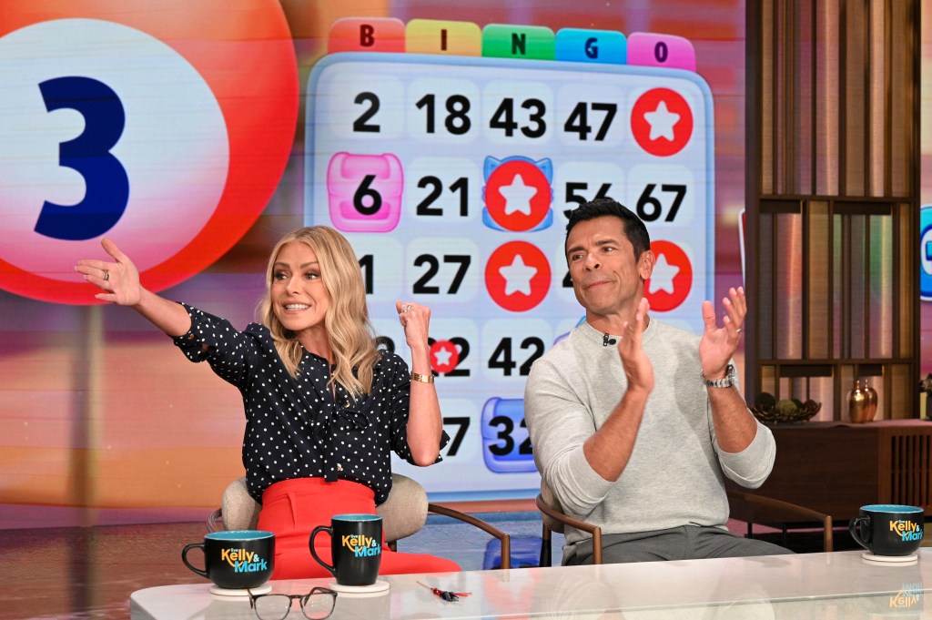 Kelly Ripa and Mark 