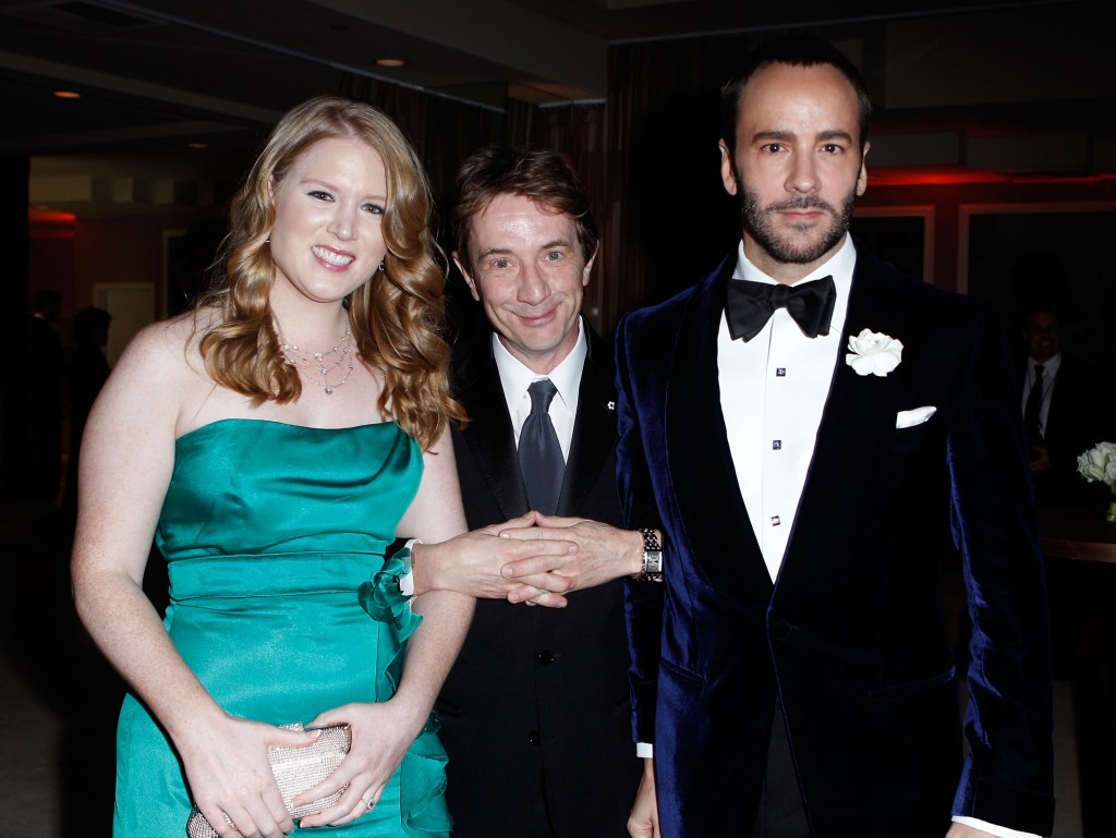 Martin Short and family