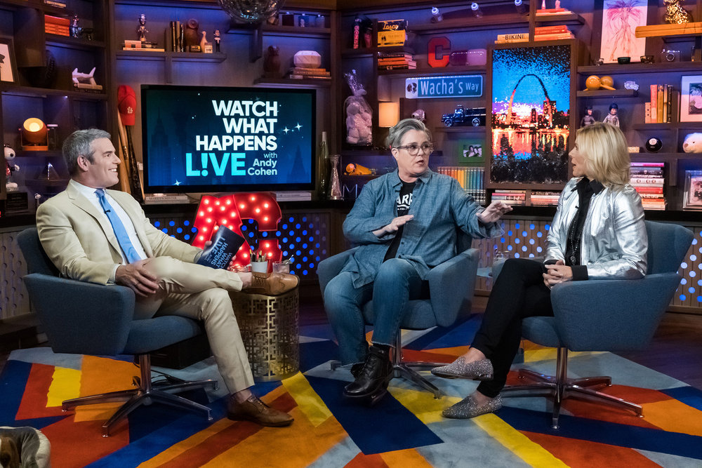 Andy Cohen, Rosie O'Donnell, & Captain Sandy Yawn