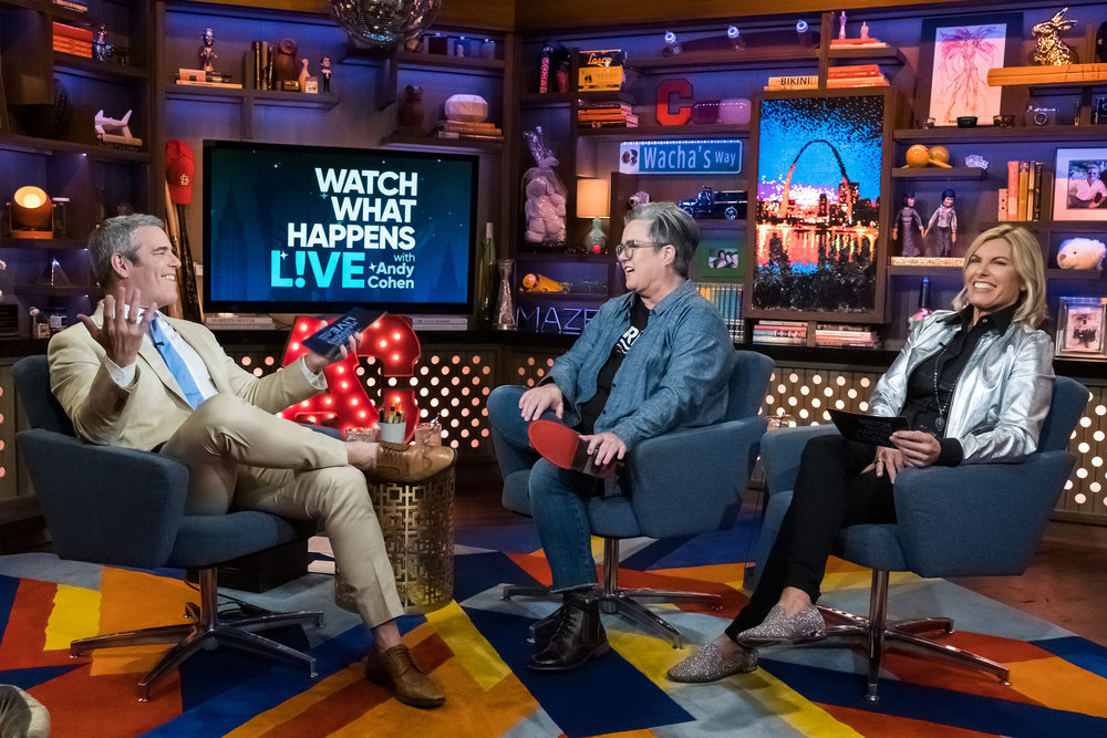 Andy Cohen, Rosie O'Donnell, & Captain Sandy Yawn