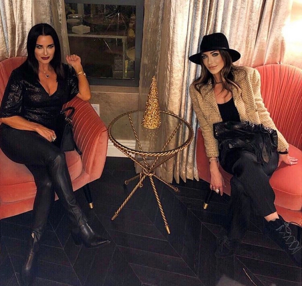 Kyle Richards & Farrah Aldjufrie