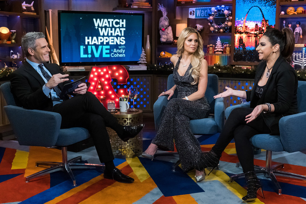 Andy Cohen, Jackie Goldschneider, & Jennifer Aydin