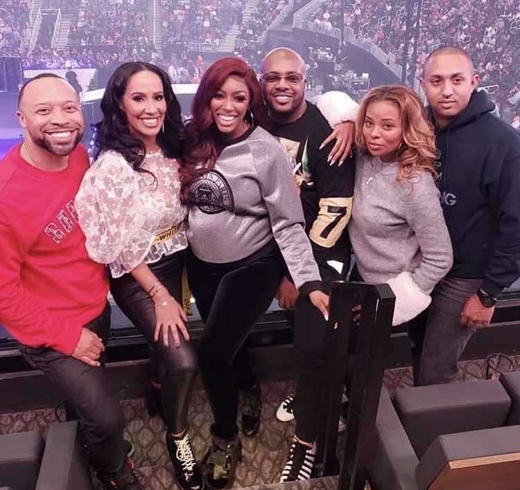 Paul Judge, Tanya Sam, Porsha Williams, Dennis McKinley, Eva Marcille, & Michael Sterling